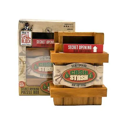 Cash Stash Money Gift Card Puzzle Box To Solve By Project Genius • $15.98