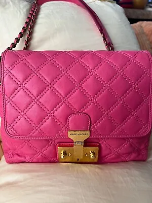 Marc Jacobs Baroque Barbie Pink Single Quilted Bag - Stam Bag Lover • $399