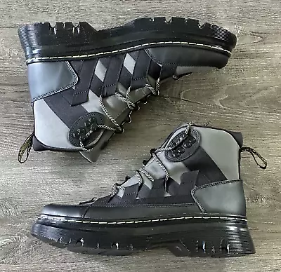 Dr. Martens Doc Boury Mens Boots Ajax Extra Tough Hydro Black Gray  Size 10 • $100.80