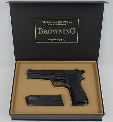 PISTOL GUN PRESENTATION CUSTOM DISPLAY CASE BOX For BROWNING HIGH POWER 2 Type • $125