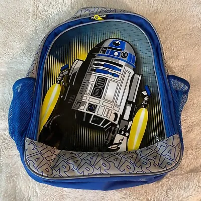 American Tourister Star Wars R2D2 Two Compartment Backpack Side Bottle Holders • $10.95