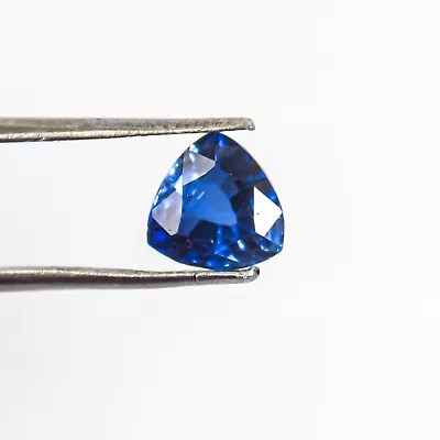 $19.99 • Buy 3.5 Ct Certified Natural Trillion Royal Blue Sapphire Kashmir Loose Gems Z-063