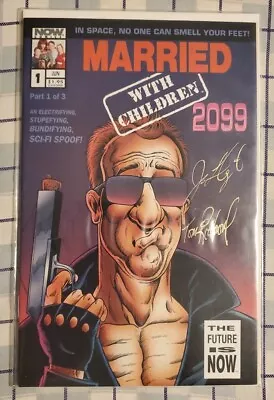 Married With Children- 2099 #1 (Now 1993) Comic Book MINT Condition Signed  • $10