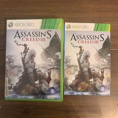 Assassin's Creed III Xbox 360 - Complete CIB Very Good Condition • $5.65