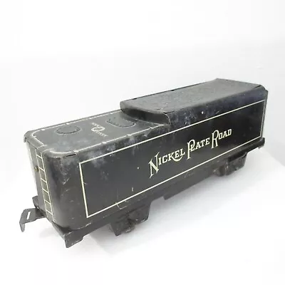 Vintage Marx Trains O Gauge Tin Nickel Plate Road Tender Made In Usa • $14.39