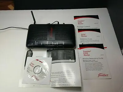 Actiontec MI424WR Rev. I WiFi Wireless Router With Software Manual And AC.  • $21.99