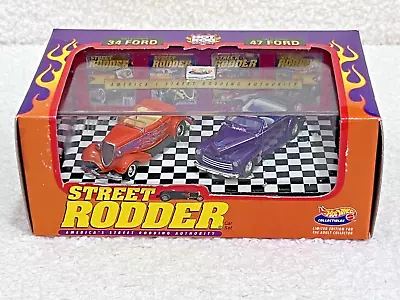 Rare 1998 Vintage STREET RODDER Car Set Hot Wheels 100% Limited Edition Treasure • $57