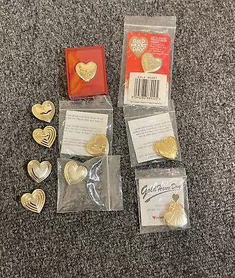 Variety Club Gold Heart Day Badges • £3