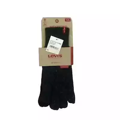 Levi's Donegal Gloves Easy Texting Heat Retention Comfort Leather Palm Patch NWT • $15