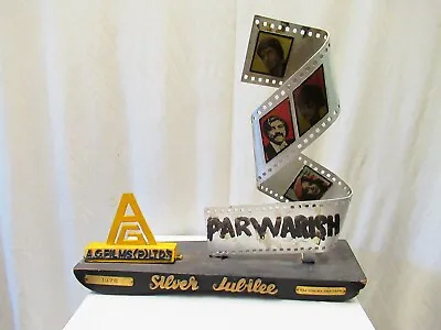 Vintage Bollywood Silver Jubilee Trophy Parvarish Movie Memorabilia Filmy Rare  • $155.22