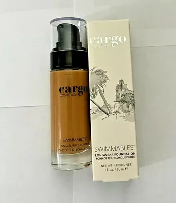 CARGO COSMETICS SWIMMABLES LONGWEAR SF-70 FOUNDATION 1.0oz • $13.59