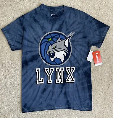 WNBA Minnesota Lynx Blue Tie-Dye Short Sleeve T-Shirt Unisex Size S • $14.99