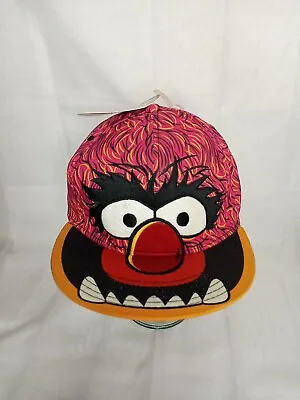 New The Muppets ‘Animal’ Fitted L Baseball Cap Hat Monster Novelty Costume • $29.99