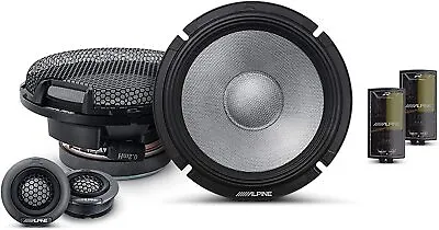 Alpine R-Series R2-S65C 6.5  2-Way 300W HiRes Component Car Audio Speaker System • $349.99