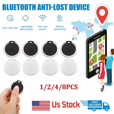 Mini Bluetooth GPS Tracking Air Tag Key Child Pet Finder Tracker Location Device • $18.59