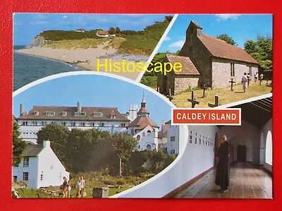 Postcard Unused - Caldey Island Pembrokeshire West Wales. • £2.24