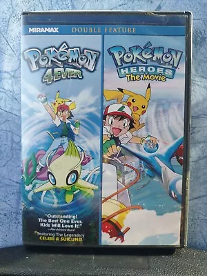 Mira Max Double Feature Pokemon 4 Ever And Pokemon Heroes The Movie • $9.97