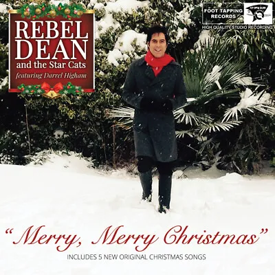 Christmas  C.d. -   Rebel Dean & The Star Cats  With  Darrel Higham  ! • £9.99