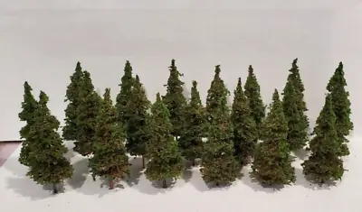 MOOSE CREEK TREES - Fir / Pine Trees (3  X 20 Trees) Model Trains HO N Z Scale • $23.95