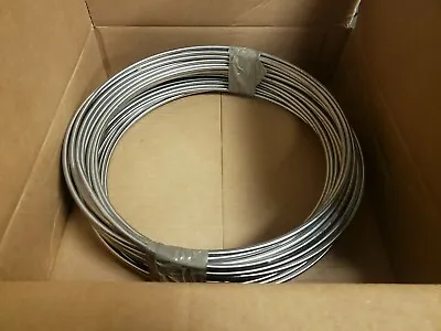 1/4 O.D. X 100' Stainless Steel Tubing Coil - Type 2205 SS Tubing (.035wall) • $30