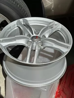2016 Corvette C7 Aluminum Split 5 Spoke Wheel Rim Full Set Must Buy All Four • $65
