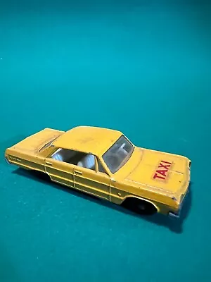 Vintage Matchbox Chevy Impala Taxi 1/64 Diecast PC27 • $6.25