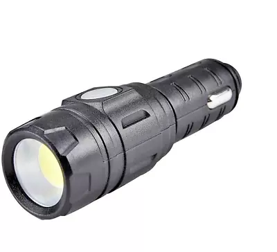 LED Flashlight Compact Mini Super Bright Car Cigarette Lighter Rechargeable 12V • $9.45