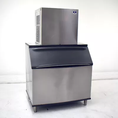 Manitowoc RNS-1008A Nugget-Style Ice Cube Maker W/ B970 48 Storage Bin Stainless • $4499.99