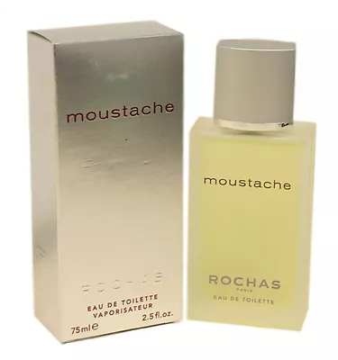 Moustache By Rochas For Men 2.5 Oz Eau De Toilette Spray New In Box  RARE • $49.90