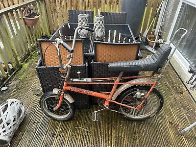 Raleigh Chopper Mk 1 Orange Project Barn Find Original Complete • £1200