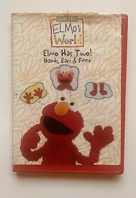 Sesame Street Elmo’s World-Elmo Has Two! Hands Ears & Feet (DVD 2008) • $8