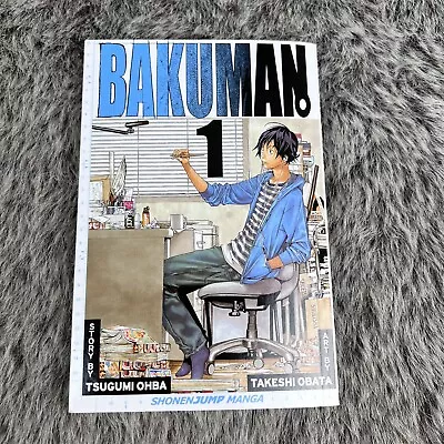 Bakuman Manga Book Tsugumi Ohba Takeshi Obata Volume 1 • $7.58