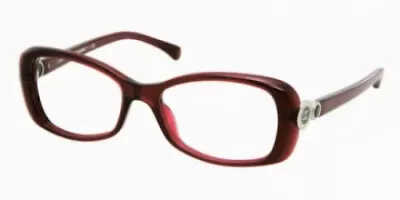 £151.35 • Buy CHANEL Eyeglasses - 3202 C539 - ' COLLECTION BOUTON ' Bordeaux Burgundy - Womens
