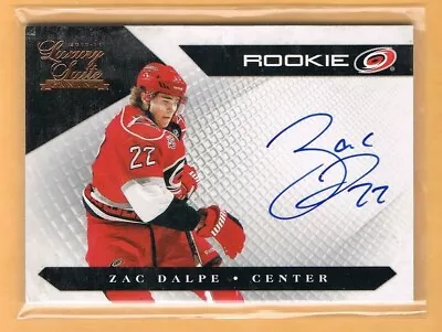 2010-11 Panini Luxury Suite Zac Dalpe Auto Rookie /499 Carolina Hurricanes RC • $3.95