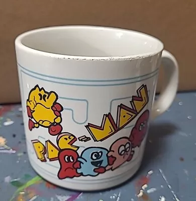 1980's Vintage PAC-MAN Coffee Mug Made In Grindley England © MIDWAY TM Of MIDWAY • $8.50