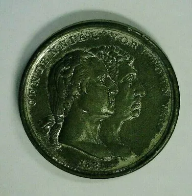 $119.99 • Buy 1881 Yorktown Va Medal George Washington Surrender 1781. Reduced/12/22/22 (1130)