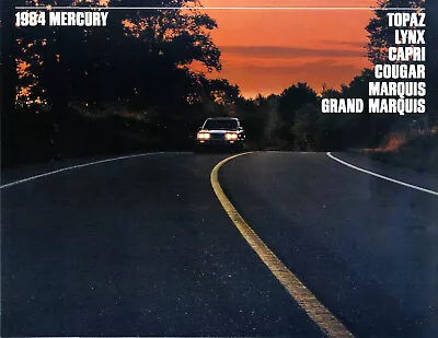 Mercury 1984 Dealer Brochure • $4.95