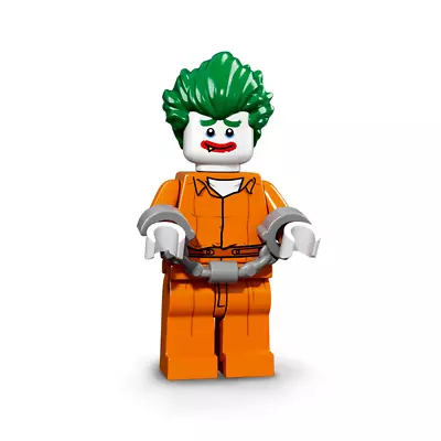 LEGO Minifigure Arkham Asylum Joker From CMF LEGO Batman Movie Series (71017) • $4