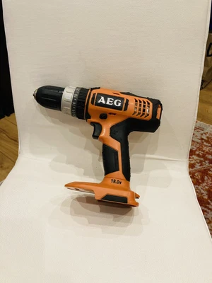 £17.50 • Buy AEG BSB 18G 18v Cordless Hammer Drill, Body Only Working Order