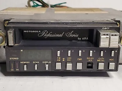 Motorola Professional Series (By ARA) Stereo Car Deck Radio - For Parts • $26