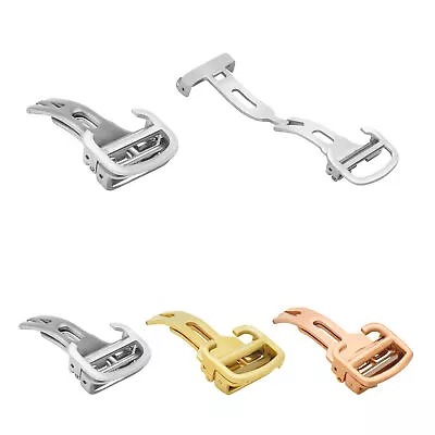 $19.95 • Buy 16-18-20mm Deployment Clasp Strap Band Buckle Fit Cartier Roadster  Solo Calibre
