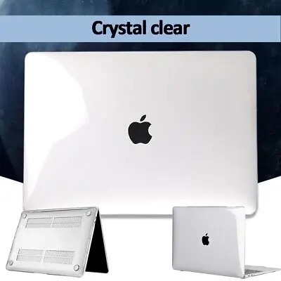 Crystal Glossy Hard Case Cover For Apple MacBook Air 11'' 13''/Pro 13/14/15/16'' • £7.92