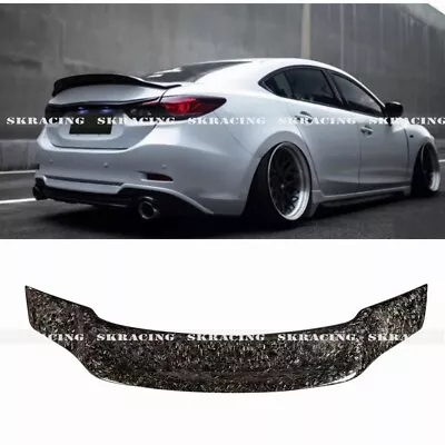 For Mazda 6 Atenza Sedan 2014-2020 Forged Carbon Fiber Rear Trunk Spoiler Wing • $259