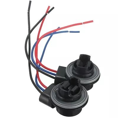 3157 3156 LED Bulb Socket Harness Turn Signal Light Harness Wire Plug Adapter • $7.49