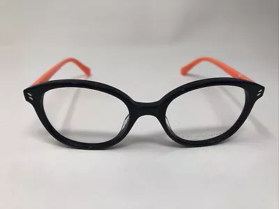 STELLA McCARTNEY EYEGLASSES SK0015O 004 NAVY BLUE ORANGE 47-18-135 LH34 • $50