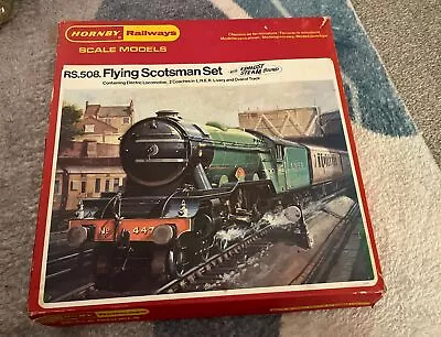 Hornby Railways RS.508 Flying Scotsman Set - Very Good Working Condition • £33.36