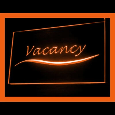 $24.99 • Buy 120141 Vacancy Restaurants Shut Down Enjoyed Display LED Light Neon Sign