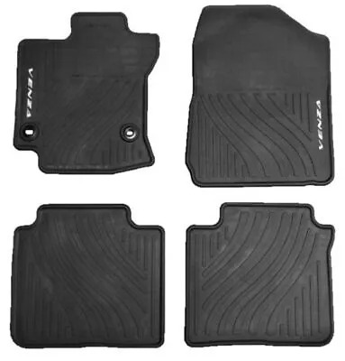 Genuine Toyota Floor Mats All-Weather Set Of Four Black PT206-0T141-20 • $74.74