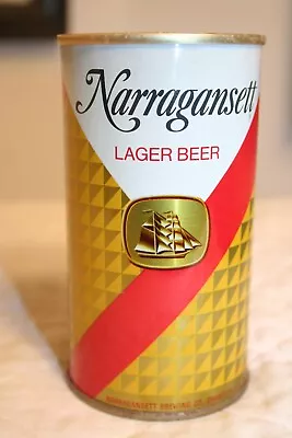 Narragansett LAGER BEER 12 Oz. 1973 SS Pull Tab - Cranston Rhode Island • $4.99