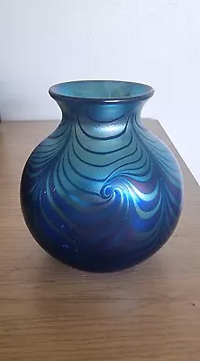 OKRA IRIDESCENT Glass Vase  • £20